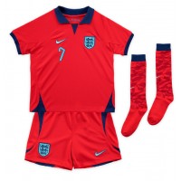 Engleska Jack Grealish #7 Gostujuci Dres za djecu SP 2022 Kratak Rukav (+ Kratke hlače)
